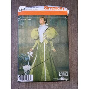 Simplicity Sewing Pattern 4156 Misses 1895 Edwardian Puff Sleeve 14-20 UNCUT